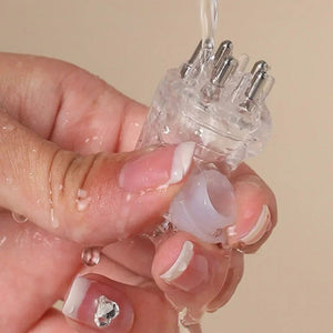 Hair Oil Applicator Bottle – Scalp Massage Oil Comb Dispenser | Precise & Mess-Free Hair Oiling Tool