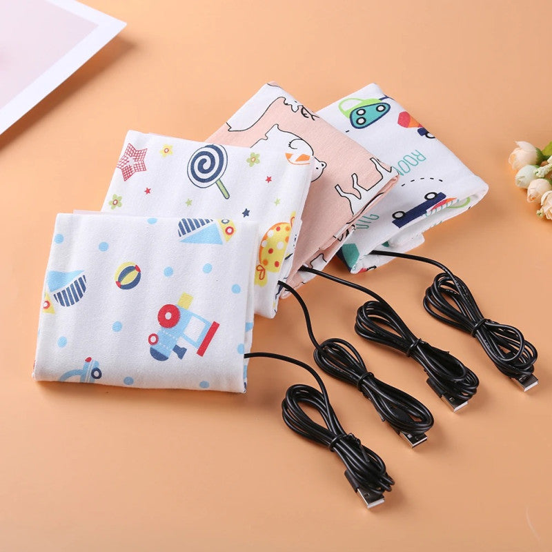 USB Baby Bottle Warmer | Portable Feeder Milk Heater for Travel