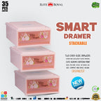 Royal Smart Drawer – 2 Layer Plastic Storage Organizer Box (Multi-Color)