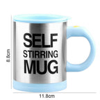 Self Stirring Coffee Mug – Automatic Mixing Cup | Electric Coffee, Tea & Milk Mug