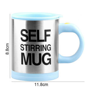 Self Stirring Coffee Mug – Automatic Mixing Cup | Electric Coffee, Tea & Milk Mug