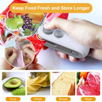 Mini Snack Bag Sealer – Portable Heat Sealer | Food Fresh Keeping Machine