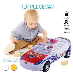 Police Wagon Car Toy for Kids – Light & Sound Police Racing Car