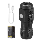 3 Mode Mini LED Flashlight – Portable Torch Light | High Bright Rechargeable Pocket Light
