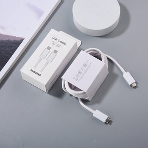 Samsung USB Type-C Cable – Fast Charging & Data Sync (Durable Original Quality)