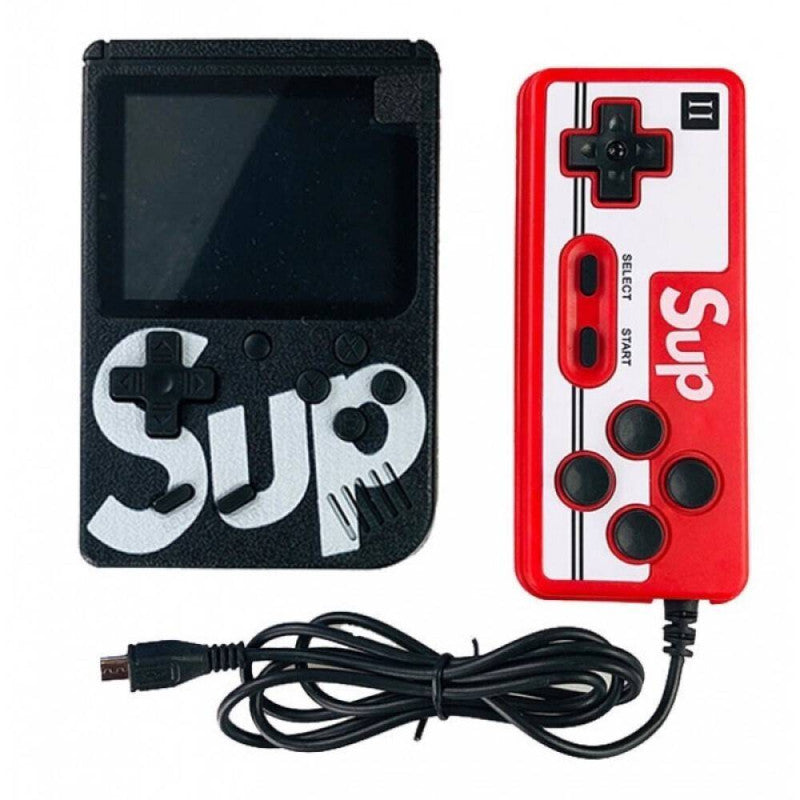 SUP Game Box 400 in 1 | Retro Handheld Gaming Console with Controller & Adapter