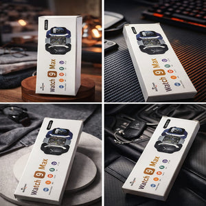 Watch 9 Max Smart Watch – HD Display Bluetooth Calling Fitness Tracker