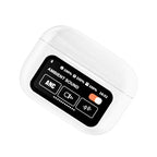 A9 Smart Tactile Wireless Earbuds – Touch Screen Display, Noise Reduction & Bluetooth
