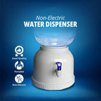 Non Electric Water Dispenser – Portable Bottle Stand with Tap | Manual Water Dispenser