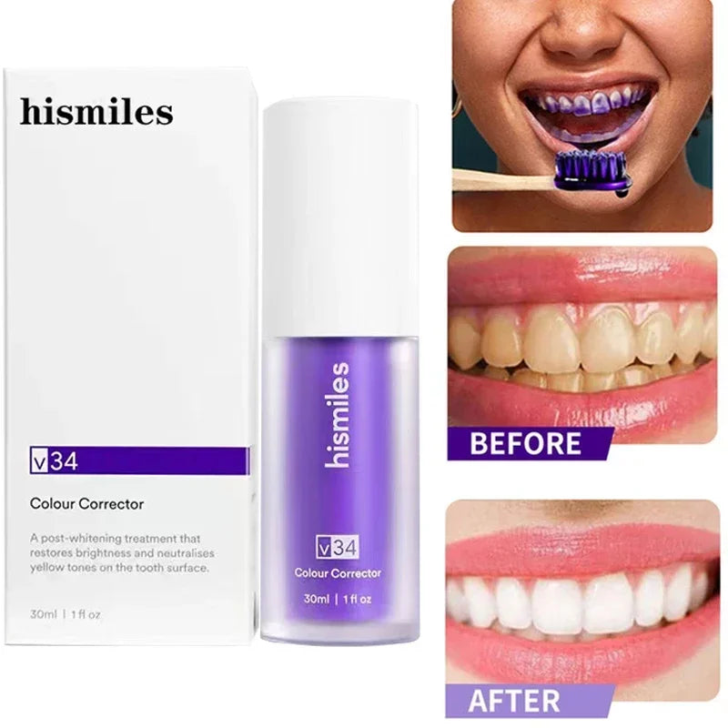 Hi Smile Teeth Whitening Serum – Purple Color Corrector