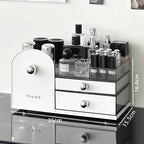 Luxury Cosmetic Organizer with Drawers – Premium Makeup & Skincare Storage Box