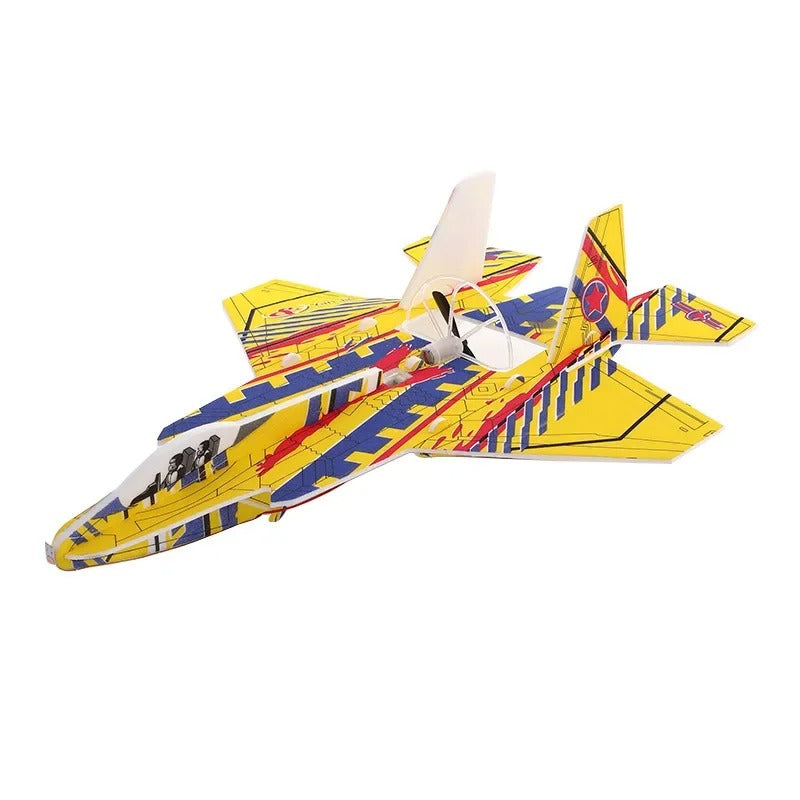 Electric Airplane Toy for Kids | LED Light Flying Glider Aircraft