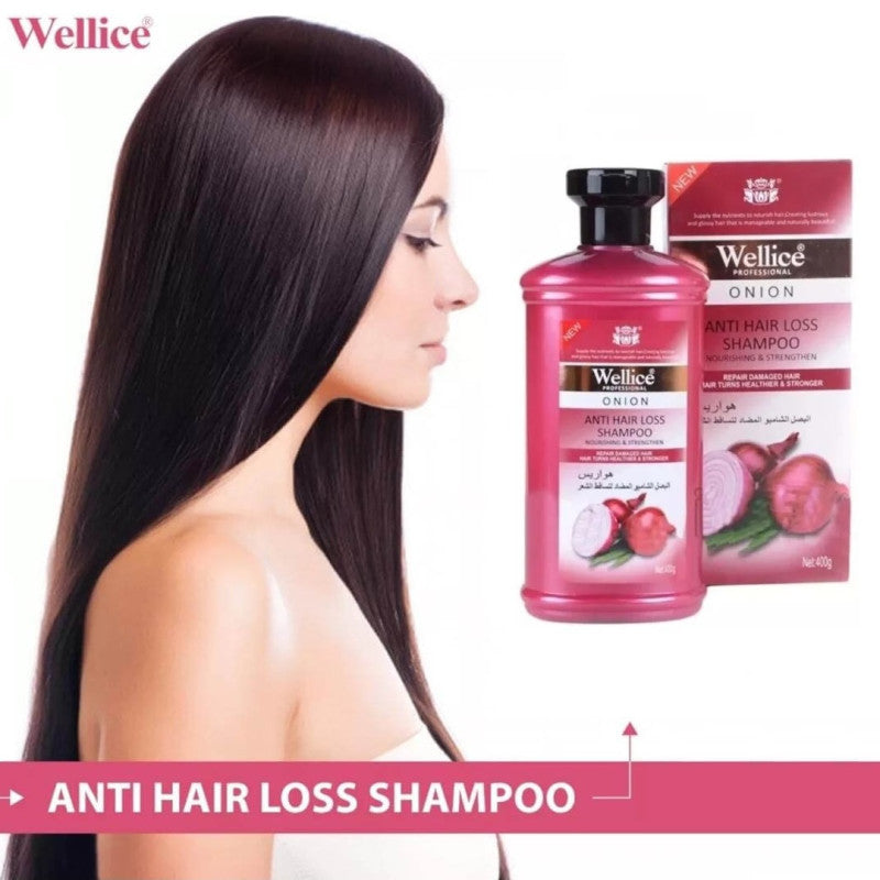 Onion Shampoo – Anti Hair Fall & Hair Growth Shampoo for Strong Smooth Hair
