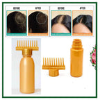 Pack of 2 Oil Comb Bottle – Multi-Purpose Hair & Root Applicator