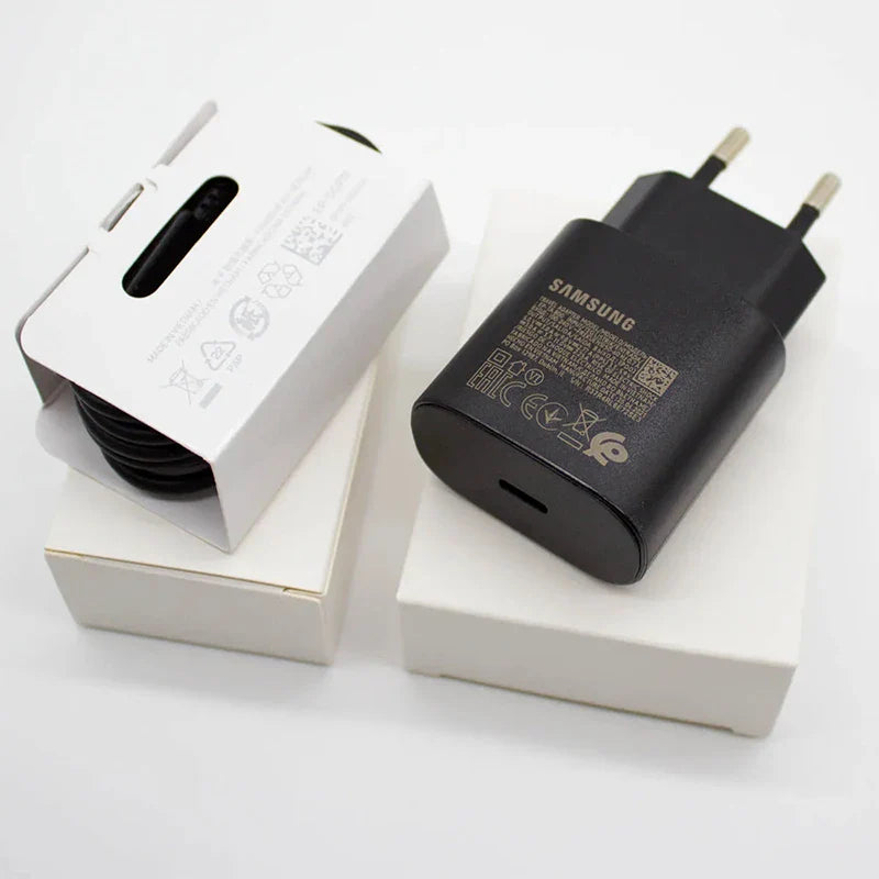 Samsung 25W Fast Charger Adapter – USB-C Super Fast Charging (PD Type-C)