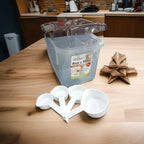 7KG Rice & Flour Storage Container – Airtight Kitchen Box with Measuring Spoons