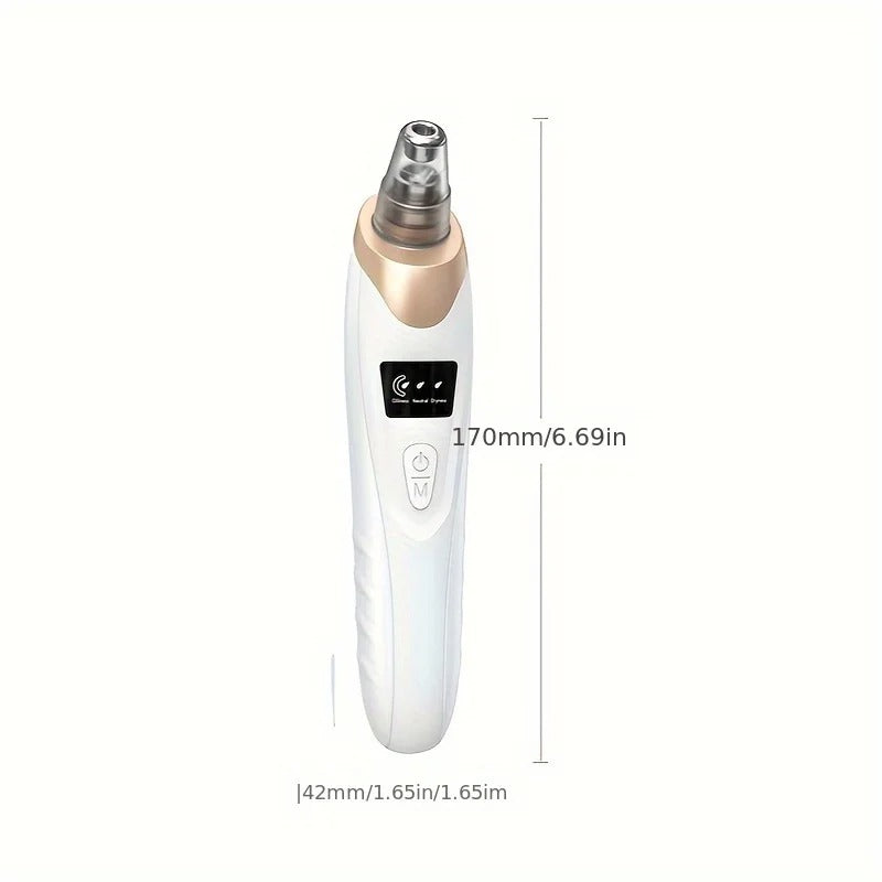 Electric Blackhead Remover Vacuum – Pore Cleaner & Acne Suction Device (5 Heads)