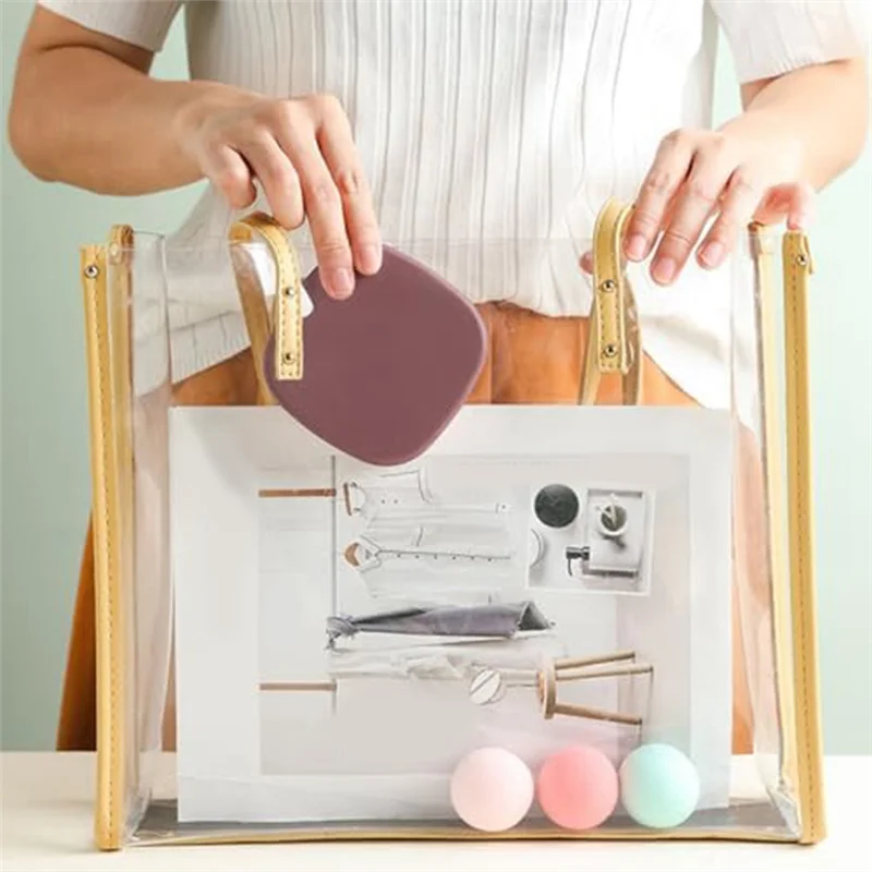 Ring Organizer Box with Mirror – Compact Jewelry Storage Case
