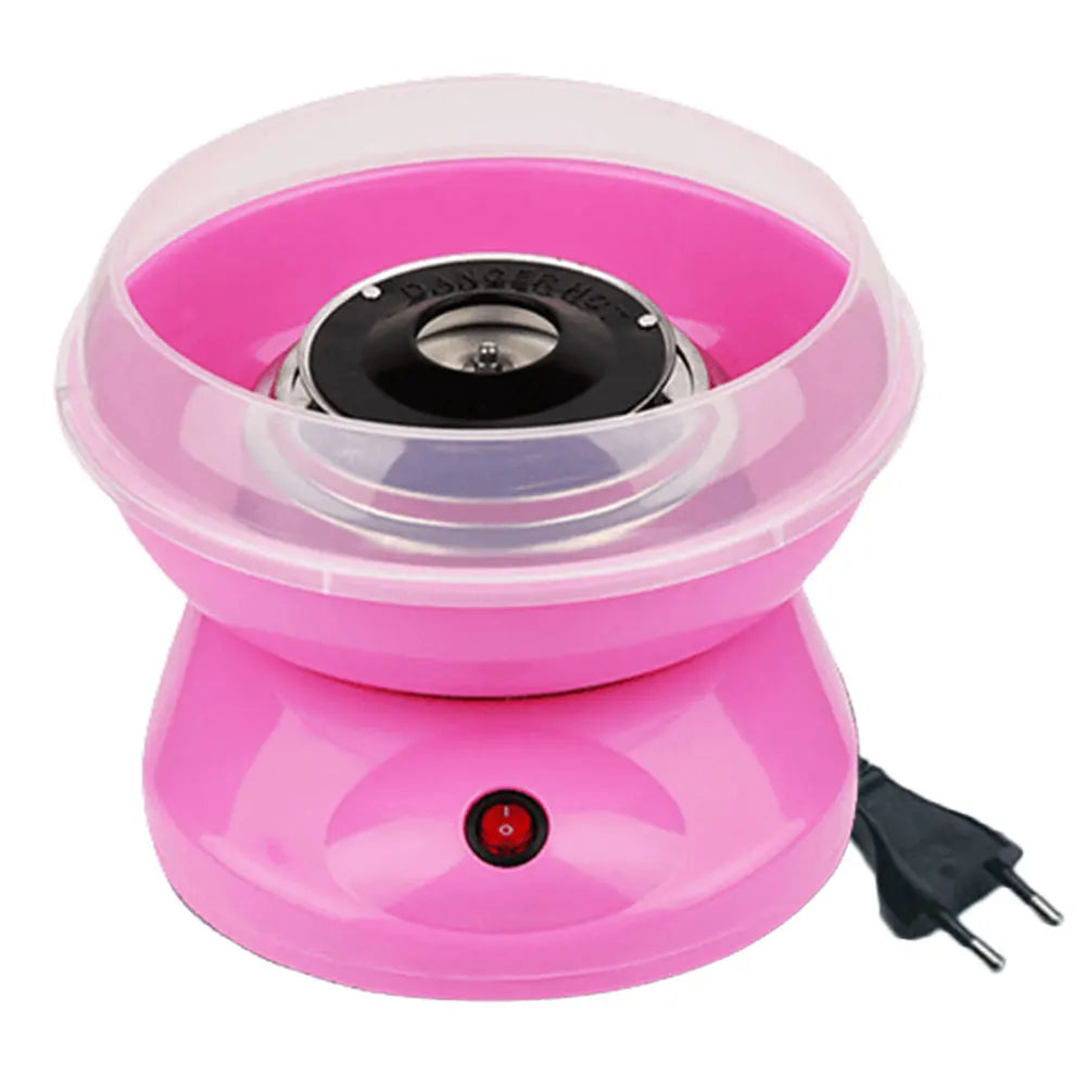 Electric Cotton Candy Machine – Mini Sugar Floss Maker for Kids & Parties