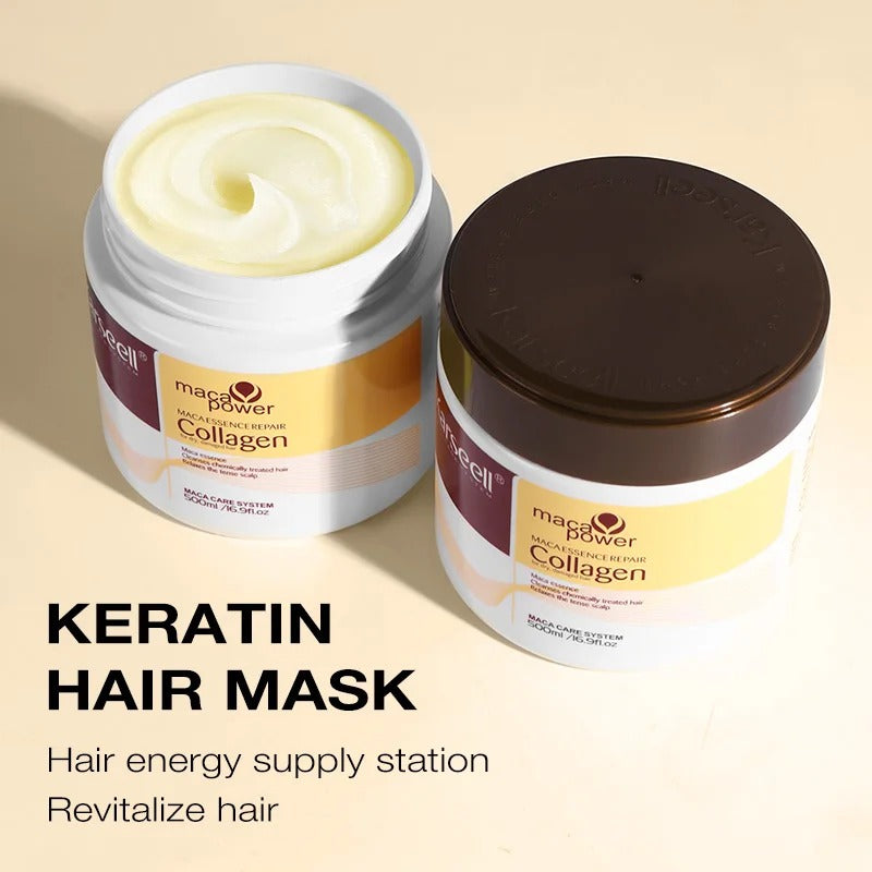Karseell Maca Hair Mask Collagen Treatment – Deep Repair & Hair Smoothening Mask
