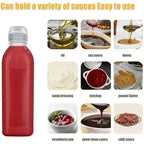 Pack of 2 Oil & Sauce Dispenser Bottle – Leak Proof Kitchen Oil Pour Bottle