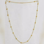 Gold Ball Necklace Chain for Women – Elegant Minimal Jewelry