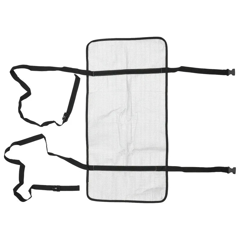 Pack of 2 AC Outdoor Protector Cover – Waterproof Dustproof Air Conditioner Cover