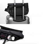 Imported 2 in 1 premium leather cross body travel bag
