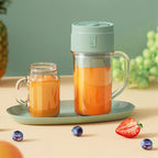 Portable Crusher Juicer Blender – Rechargeable Smoothie Maker Bottle (USB)