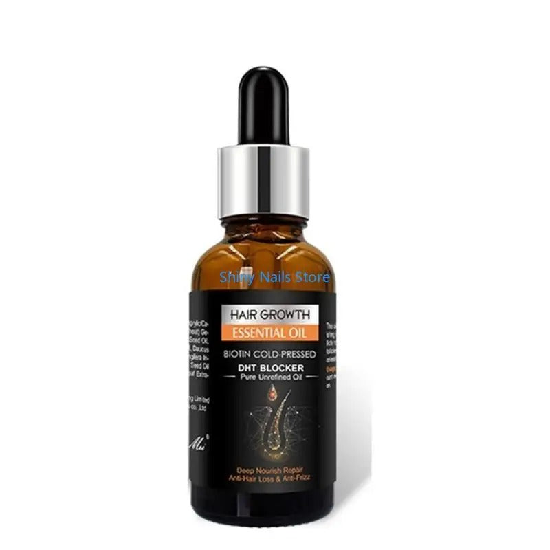 Hair Growth Essential Oil – Anti Hair Fall & DHT Blocker Formula | Strong, Thick & Healthy Hair Oil