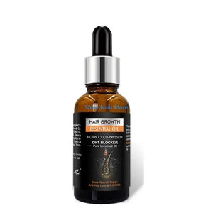 Hair Growth Essential Oil – Anti Hair Fall & DHT Blocker Formula | Strong, Thick & Healthy Hair Oil