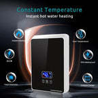 Instant Tankless Electric Water Heater – LCD Display | Energy Saving Instant Geyser for Home