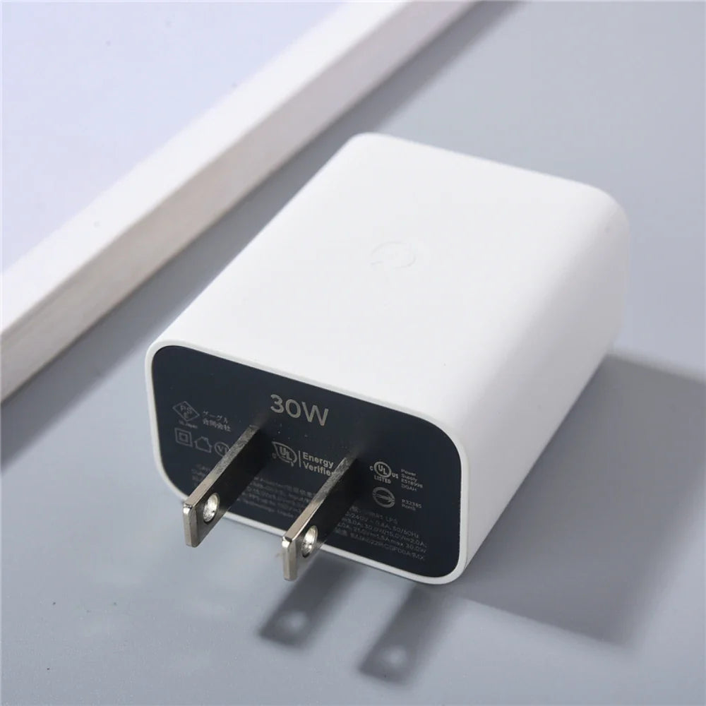 Google 30W USB-C Fast Charger – Original PD 3.0 Type-C Power Adapter