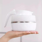 Foldable Electric Kettle – Portable Silicone Travel Kettle | Fast Boiling Mini Water Heater
