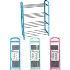 4 Tier Shoe Rack – Space Saving Shoe Organizer Shelf for Home & Entryway