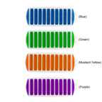 Pack of 2 Button Ice Cube Tray – Press Type Ice Mold | Easy Release Ice Cube Maker for Drinks