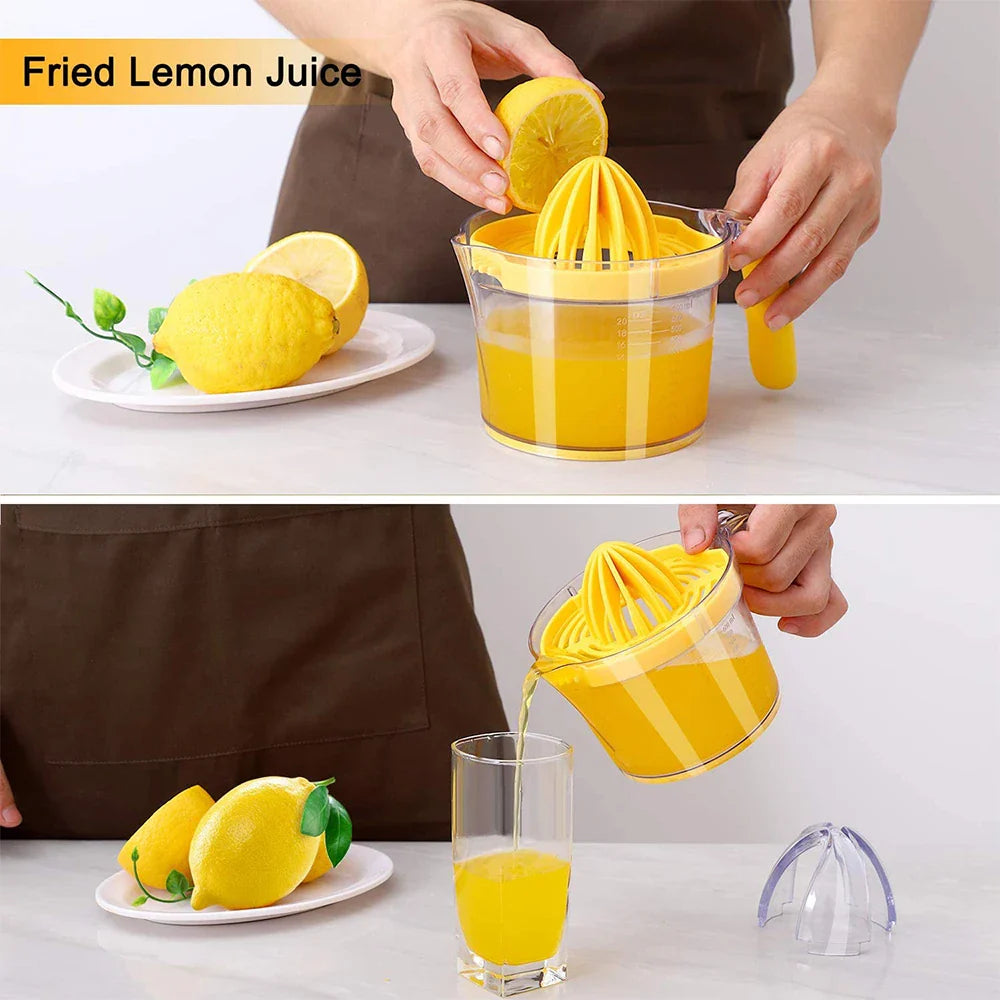 Citrus Squeezer 450ml – Manual Lemon & Orange Juicer