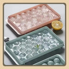 Pack of 2 Ice Cube Tray (Large) – Big Size Plastic Ice Tray with Easy Release Design