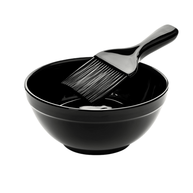 3-in-1 Bleach Bowl Set – Hair Dye Mixing Bowl with Brush & Spoon