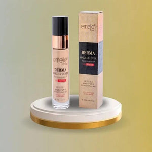 Emelie Paris Derma 24H Matte Foundation – Full Coverage Waterproof Long Lasting Makeup Base