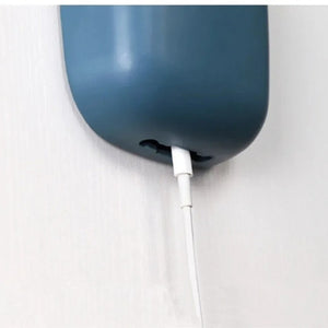 Pack of 2 Wall Mounted U Mobile Holder – Multi-Purpose Storage Pocket Organizer