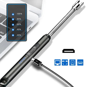 USB Electric Arc Lighter – Rechargeable Windproof Plasma Lighter