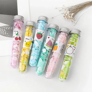 Pack of 3 Flower Paper Soap Tube – Portable Travel Hand Wash Sheets 🌸✨