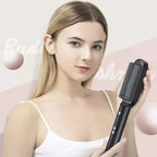 Hair Straightener Brush – 2 in 1 Fast Heating Straightening Comb (Dry & Wet Use)
