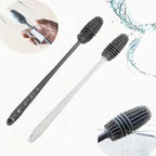 Pack of 2 Small Glass Cleaning Brush – Long Handle Bottle & Cup Washer