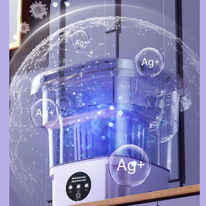 Portable Folding Mini Washing Machine – Compact Electric Washer for Travel & Home