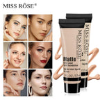 Miss Rose Matte Foundation – Long Lasting Full Coverage Liquid Foundation