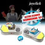 Active Cleaner Soap Pump Organizer – 2-in-1 Kitchen Sink Soap Dispenser with Sponge Holder