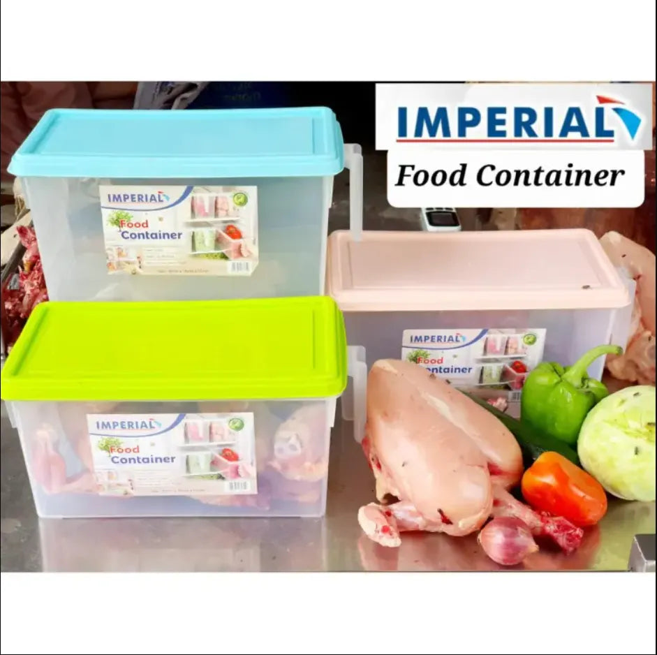 Chill Box Fridge Storage Container – Airtight Food Storage Box with Lid | Multi-Purpose Refrigerator Organizer