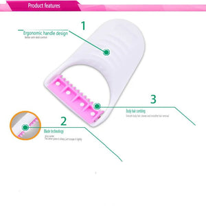 Safit Body Razor – Smooth Hair Removal Razor Pack | Safe & Easy Shaving (3 PCS Set)